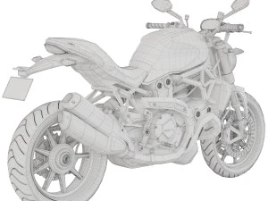 Ducati Monster 1200S 3D Model
