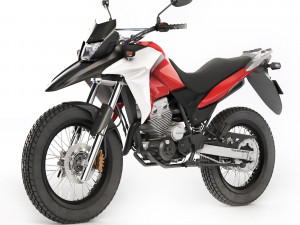HONDA XRE 300 2016 3Dモデル