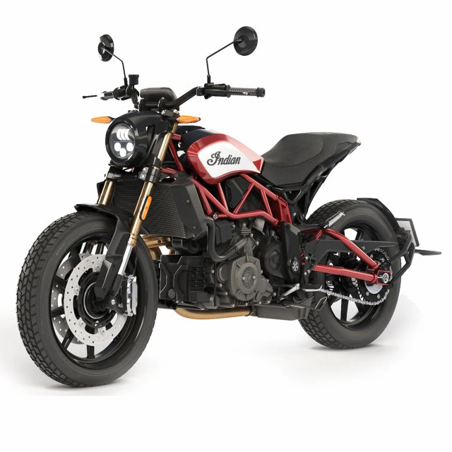 Indian FTR 1200 S 2019 3D Model .c4d .max .obj .3ds .fbx .stl .blend 