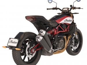 Indian FTR 1200 S 2019 3D Модель