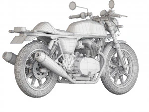 Royal Enfield Continental GT 650 2021 3D Model