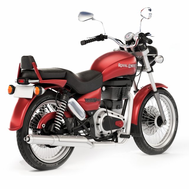 Royal Enfield Thunderbird 500 2006 3D in 3DExport