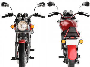 Royal Enfield Thunderbird 500 2006 3D Model