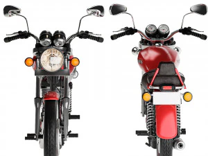 Royal Enfield Thunderbird 500 2006 3D Model