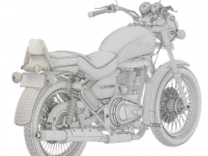 Royal Enfield Thunderbird 500 2006 3D Model