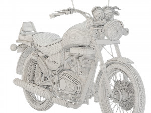 Royal Enfield Thunderbird 500 2006 3D Model