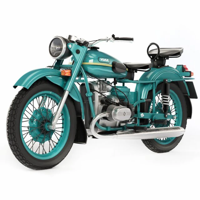 Ural M67-36 1976 3D Model .c4d .max .obj .3ds .fbx .stl .blend