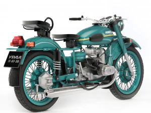 Ural M67-36 1976 3D Model
