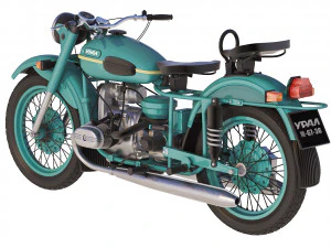 Ural M67-36 1976 3D Model
