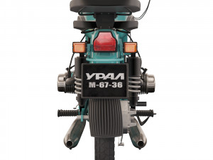 Ural M67-36 1976 3D 模型