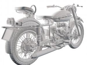 Ural M67-36 1976 3D 模型