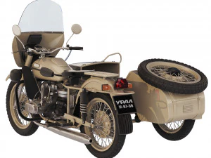 Ural M67-36 1982 3D Model