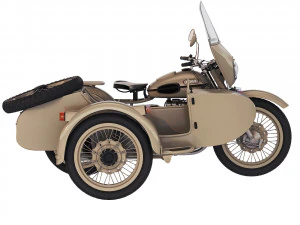 Ural M67-36 1982 3D Model
