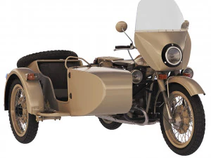 Ural M67-36 1982 3D Model