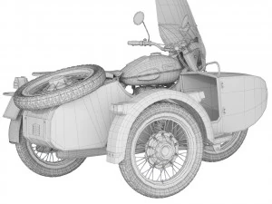 Ural M67-36 1982 3D Model