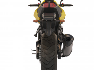 Yamaha FZ8N 2011 3D Model