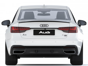Audi A4 S-Line 2021 Modelo 3D