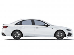 Audi A4 S-Line 2021 Modelo 3D