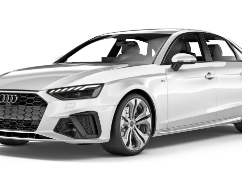 Audi A4 S-Line 2021 3D मॉडल