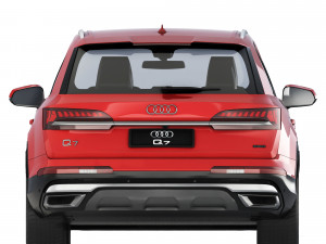 Audi Q7 S-Line 2020 3Dモデル