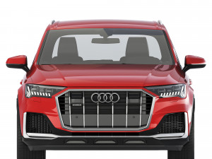 Audi Q7 S-Line 2020 3Dモデル