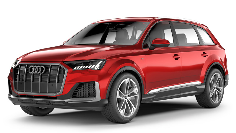 Audi Q7 S-Line 2020 3Dモデル .c4d .max .obj .3ds .fbx .stl .blend