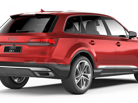 Audi Q7 S-Line 2020 3Dモデル