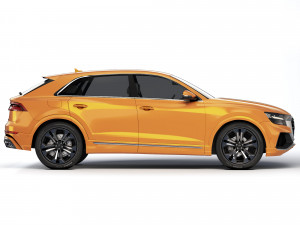 Audi Q8 2023 3D 모델