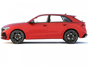 Audi Q8 RS 2020 3Dモデル