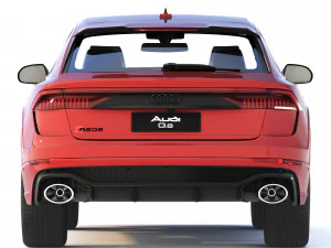 Audi Q8 RS 2020 3D Model