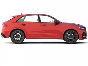Audi Q8 RS 2020 3Dモデル
