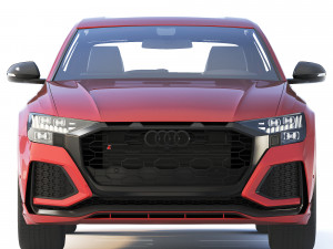 Audi Q8 RS 2020 3Dモデル
