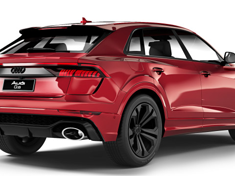 Audi Q8 RS 2020 3Dモデル