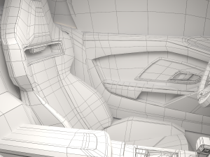 Audi R8 Spyder 2021 cr 3D 모델