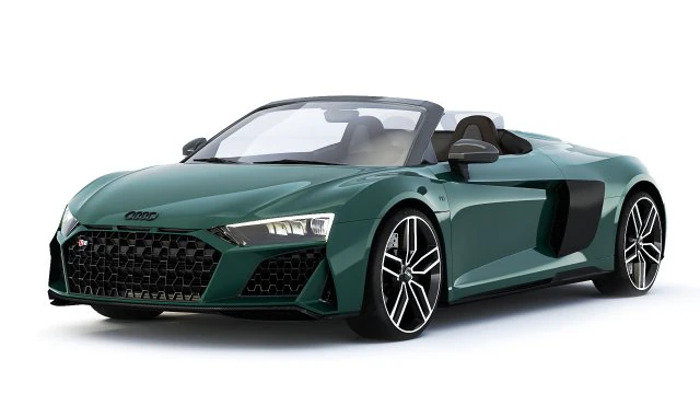 Audi R8 Spyder 2021 or 3D Model .c4d .max .obj .3ds .fbx .stl .blend 