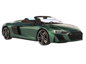 Audi R8 Spyder 2021 or 3D 모델