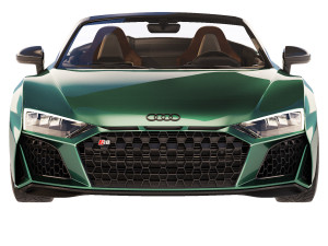 Audi R8 Spyder 2021 or 3D 모델