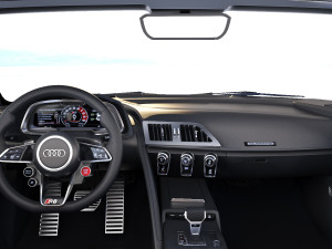Audi R8 Spyder 2021 or 3D 모델