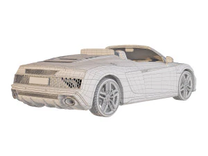 Audi R8 Spyder 2021 or 3D Model
