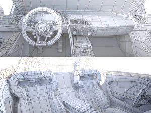 Audi R8 Spyder 2021 or 3D Model