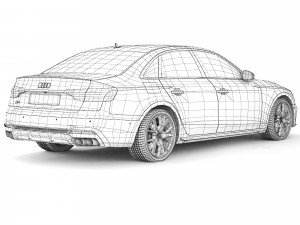 Audi S4 2020 Modelo 3D