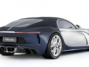 Bugatti Atlantic 2020 3D Model