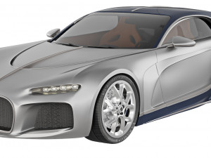 Bugatti Atlantic 2020 3D Model
