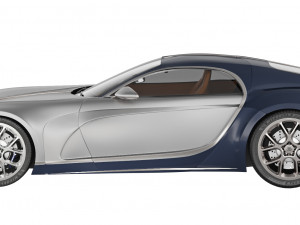 Bugatti Atlantic 2020 3D Model