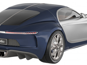 Bugatti Atlantic 2020 3D Model