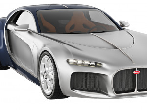 Bugatti Atlantic 2020 3D Model