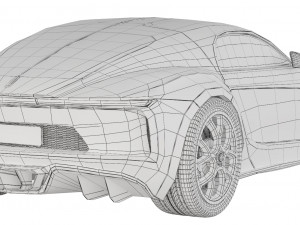 Bugatti Atlantic 2020 3D Model