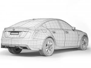 Cadillac CT5 2020 3D Model