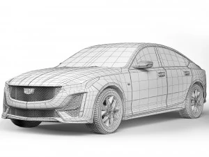Cadillac CT5 2020 3D Model