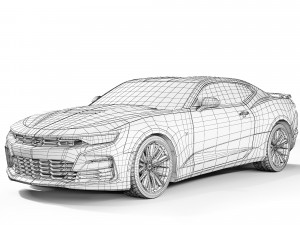 Chevrolet Camaro RS 2019 3D मॉडल